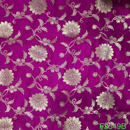 Banarasi Silk Fabric-F2549