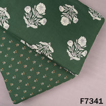 Printed Slub Cotton Fabric - F7341