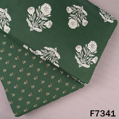Printed Slub Cotton Fabric - F7341
