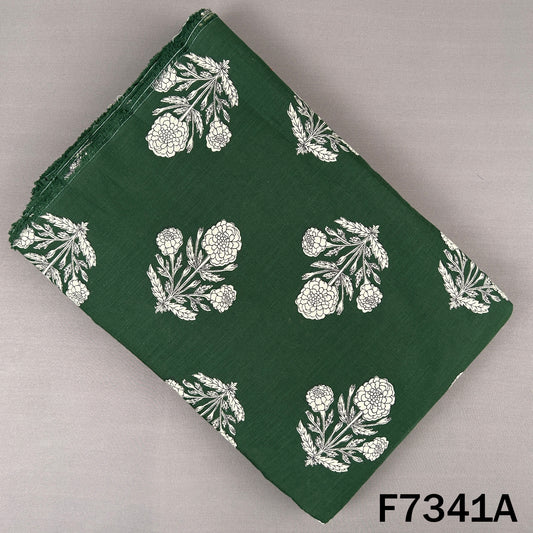 Printed Slub Cotton Fabric - F7341