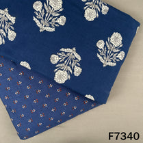 Printed Slub Cotton Fabric - F7340