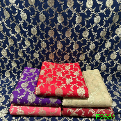 Banarasi Silk Fabric-F2551