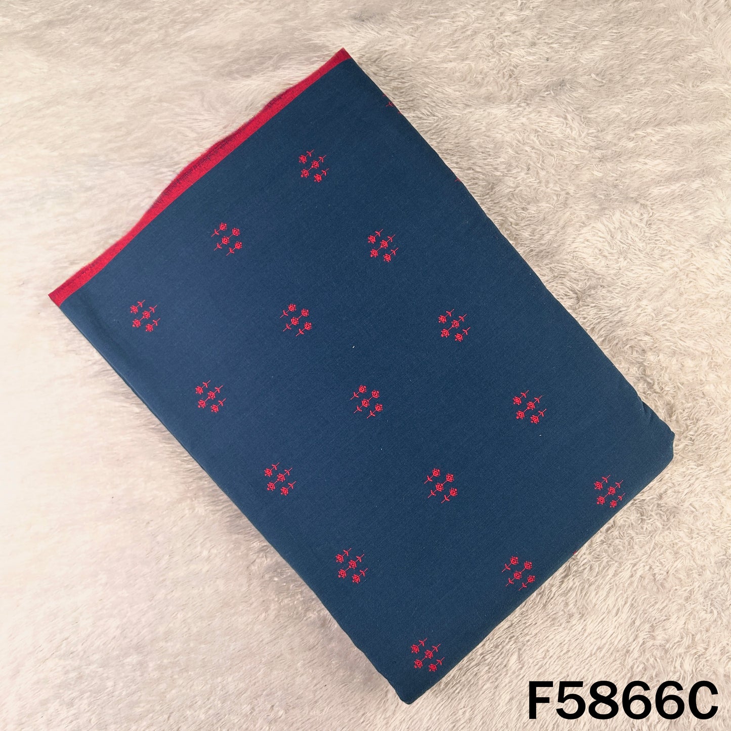 Handloom Cotton Fabric - F5866