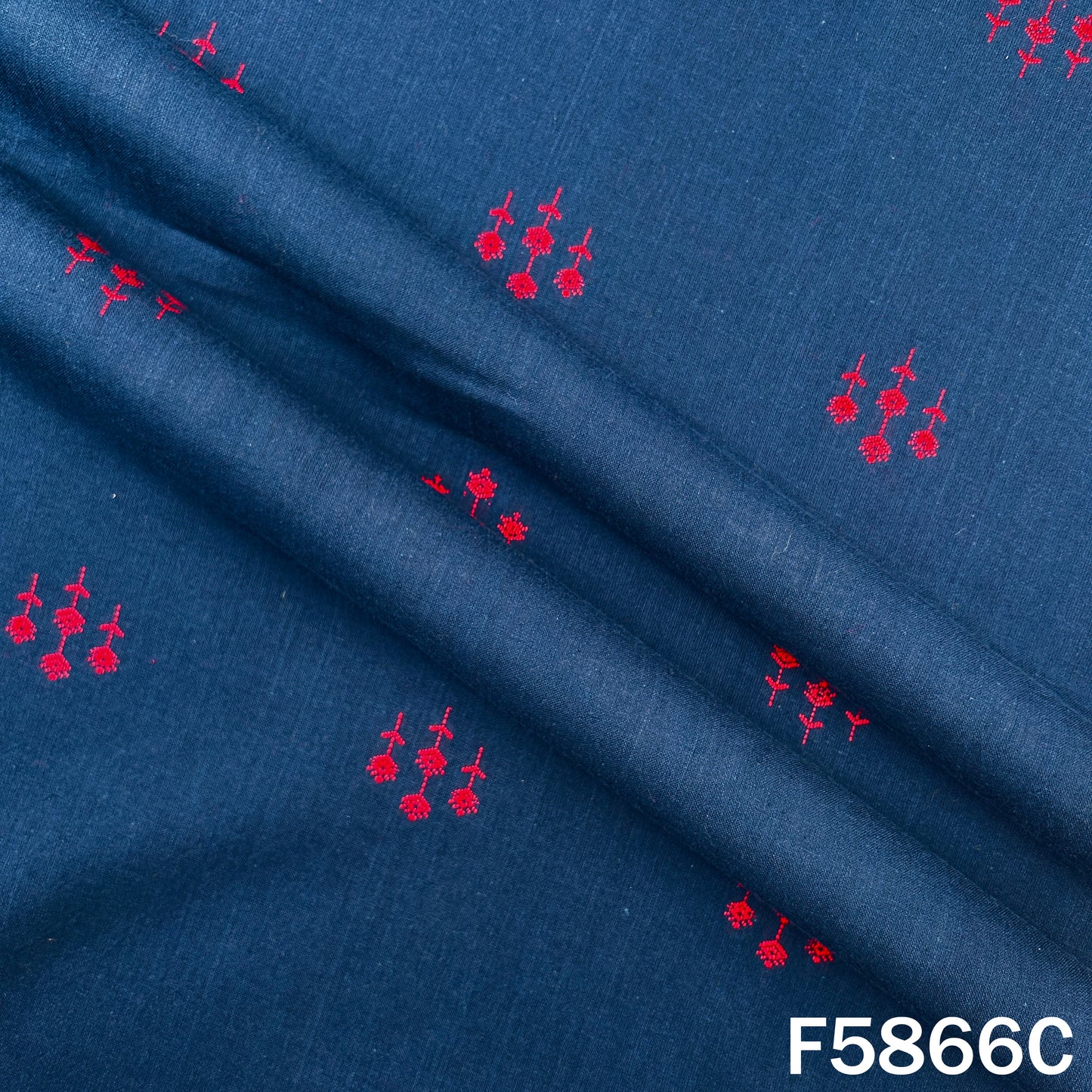 Handloom Cotton Fabric - F5866