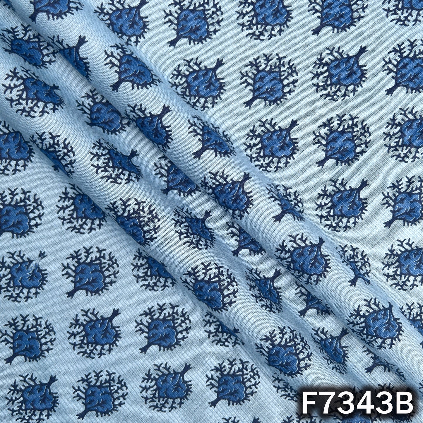 Printed Flex Cotton Fabric - F7343