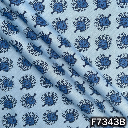 Printed Flex Cotton Fabric - F7343