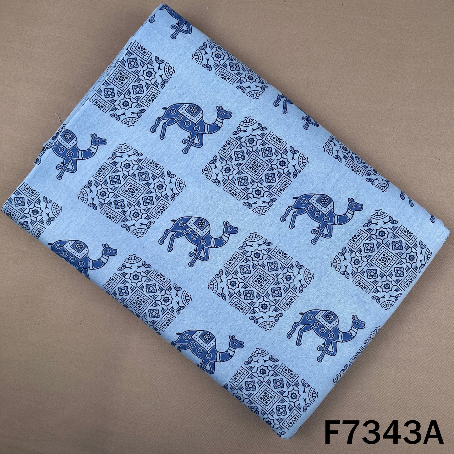 Printed Flex Cotton Fabric - F7343