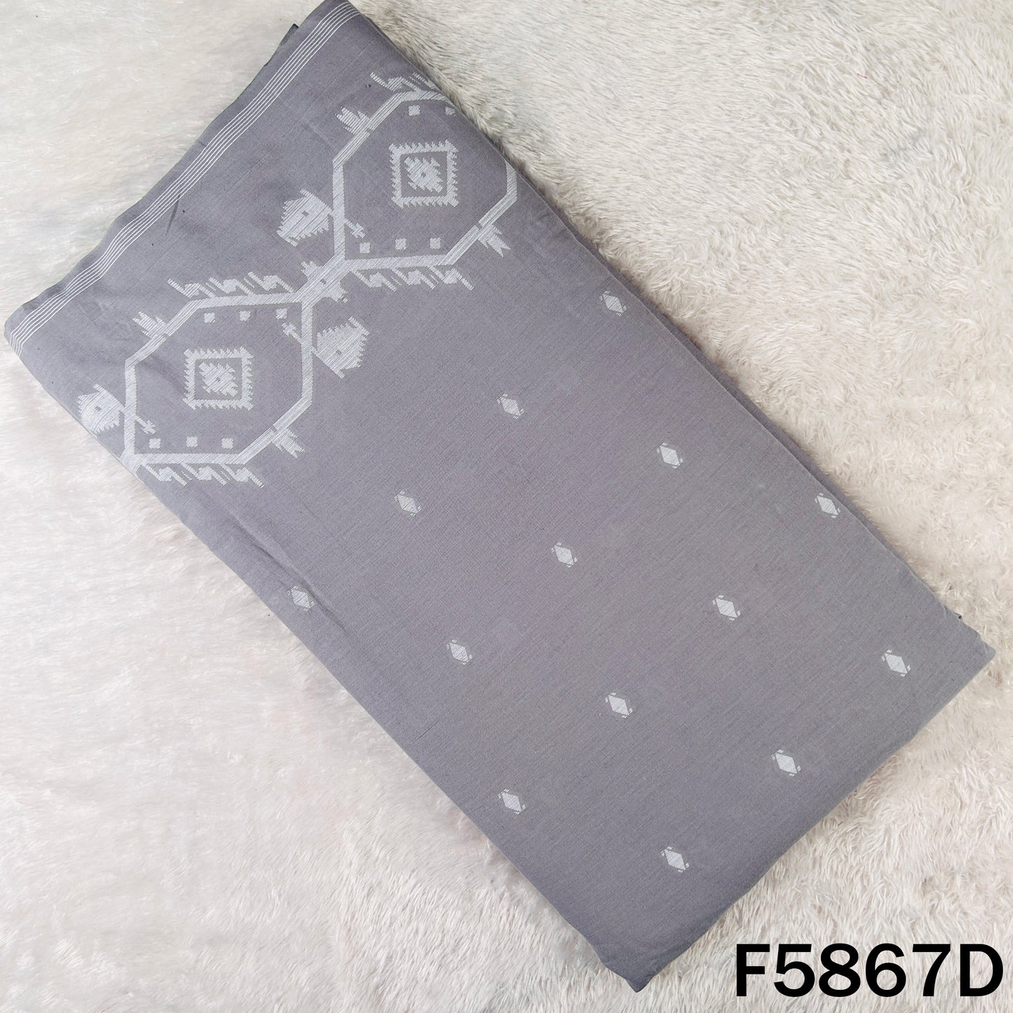 Handloom Cotton Fabric - F5867