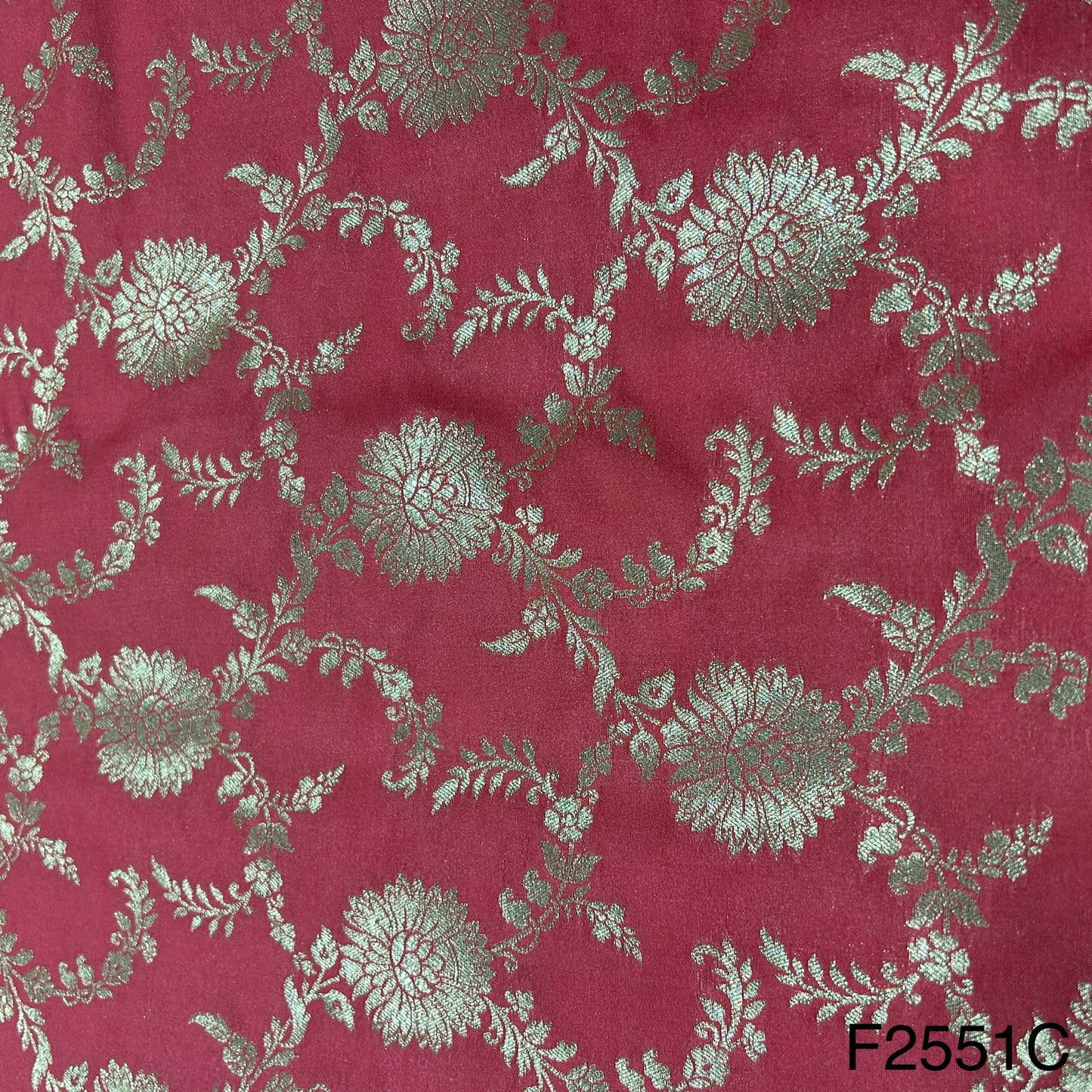 Banarasi Silk Fabric-F2551