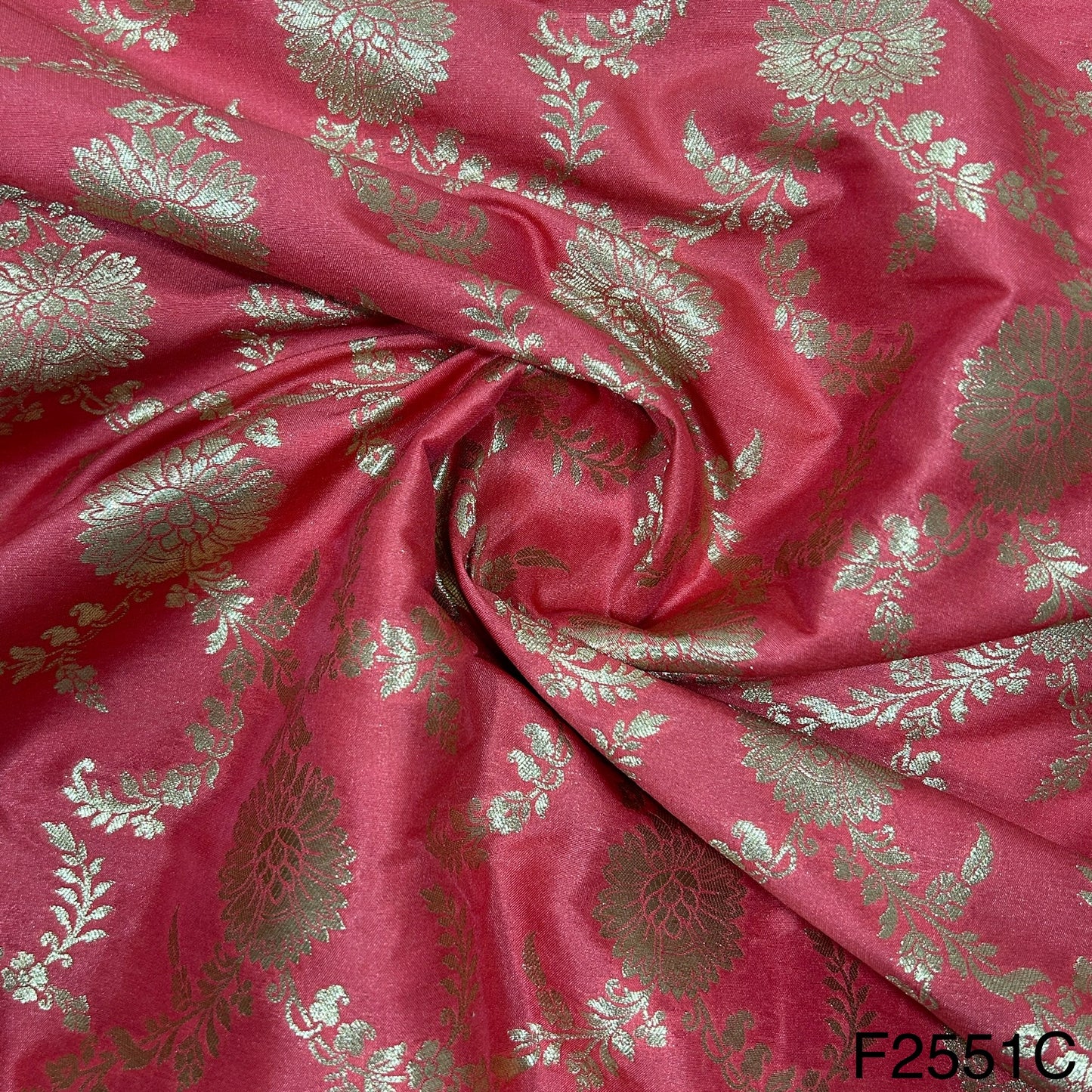 Banarasi Silk Fabric-F2551