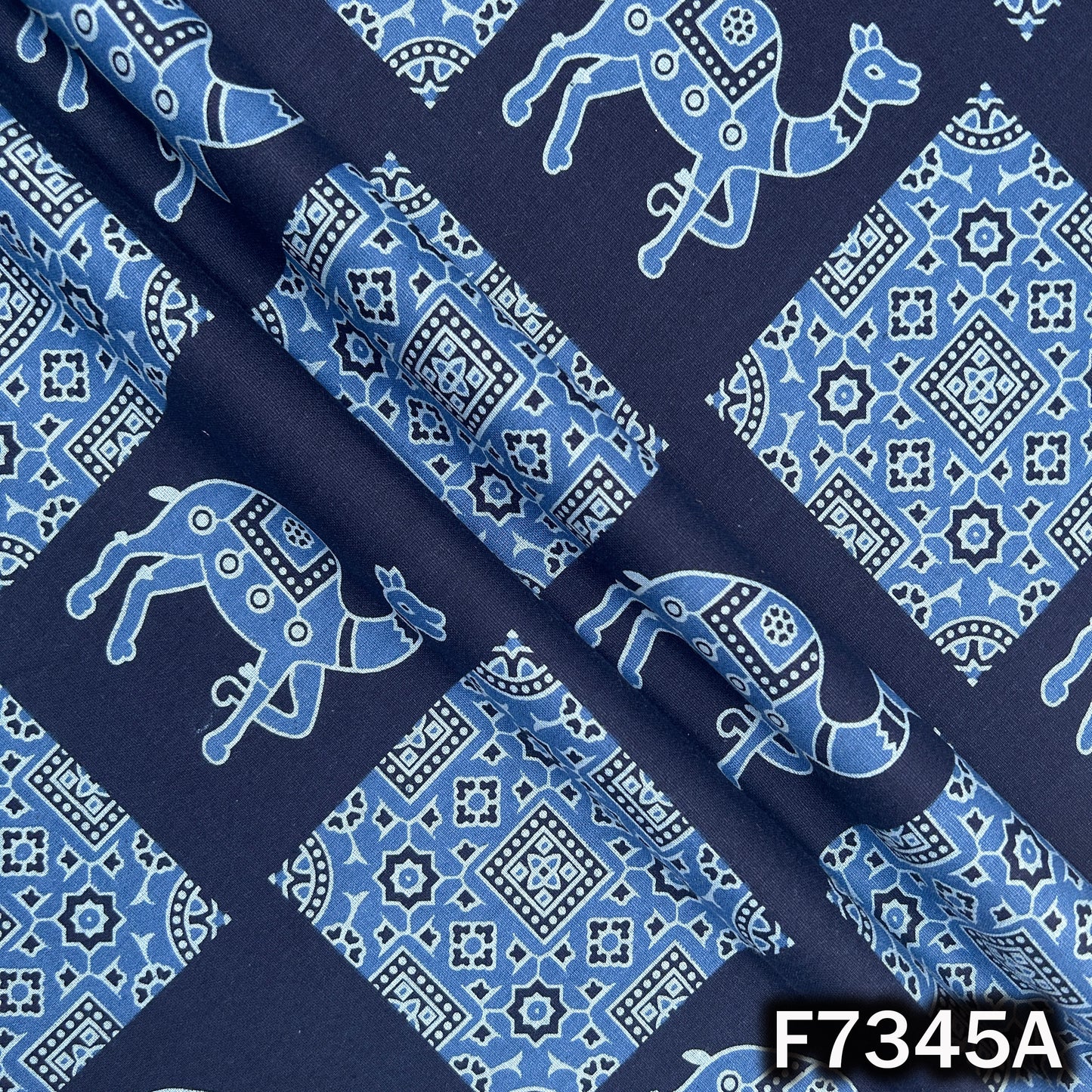Printed Flex Cotton Fabric - F7345