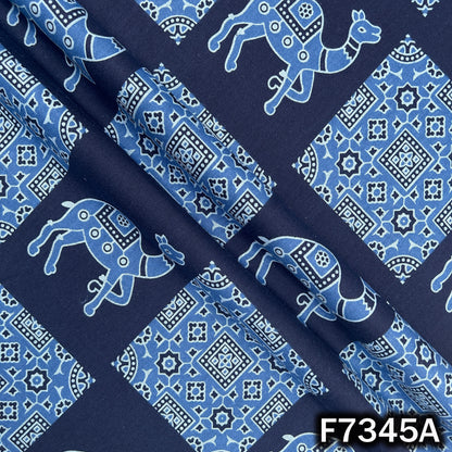 Printed Flex Cotton Fabric - F7345