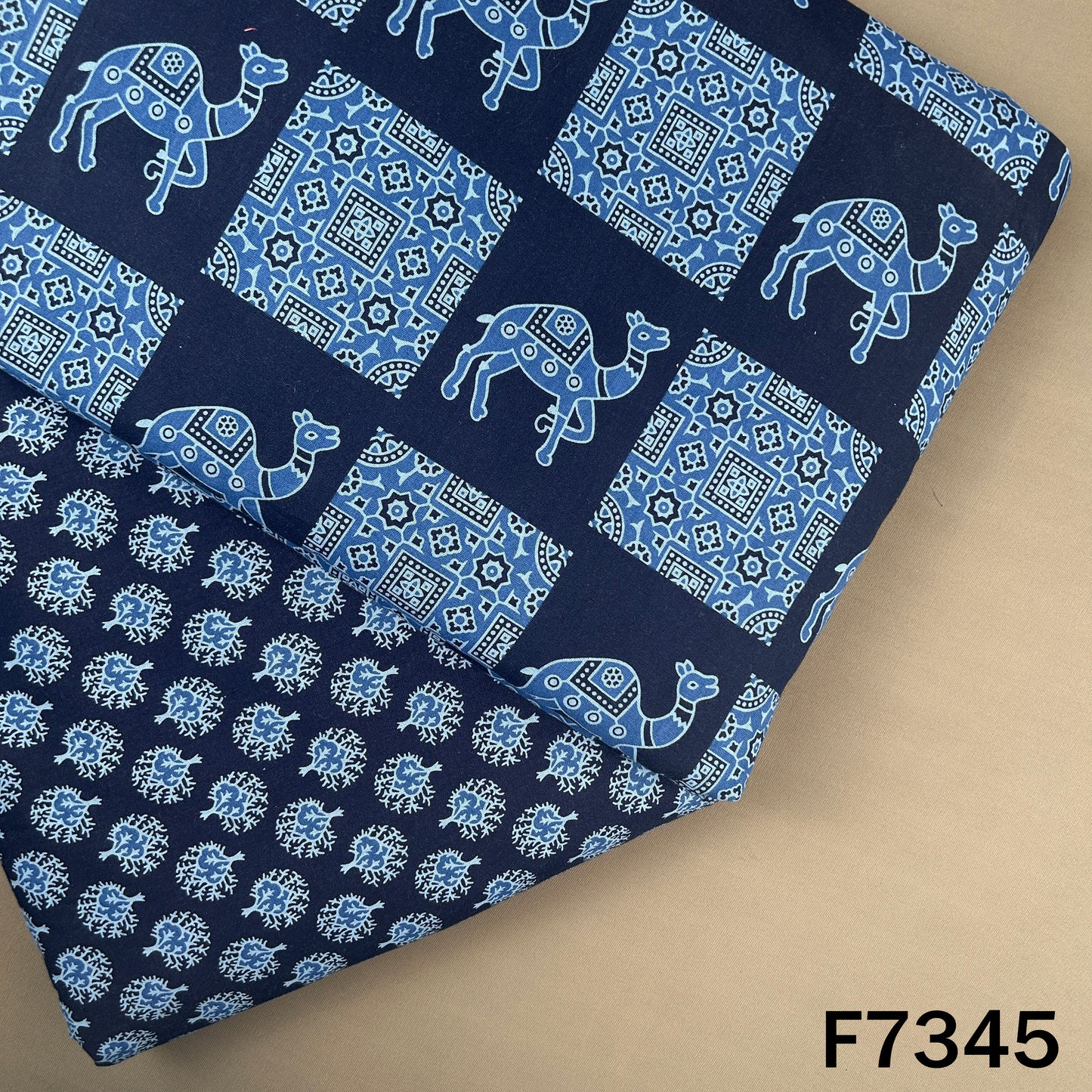 Printed Flex Cotton Fabric - F7345
