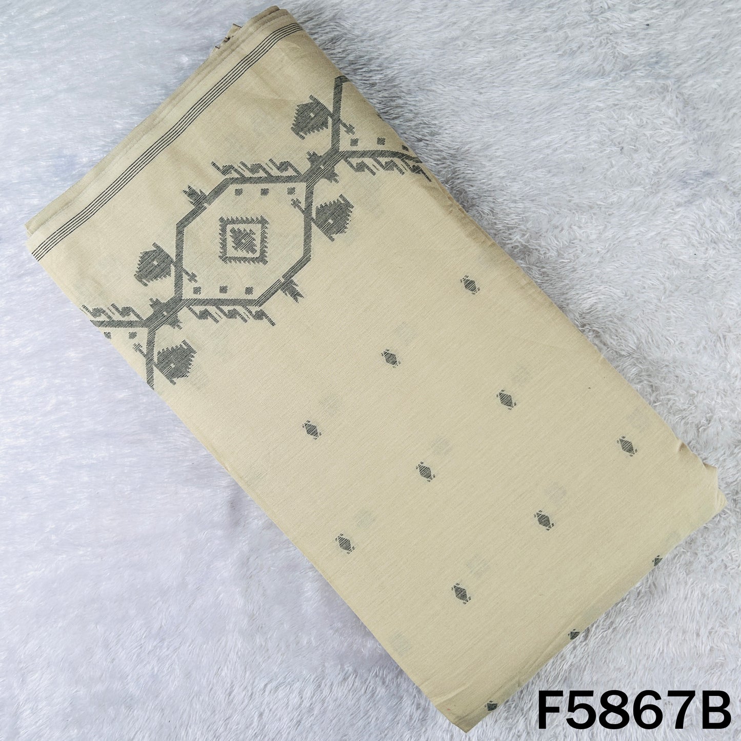 Handloom Cotton Fabric - F5867