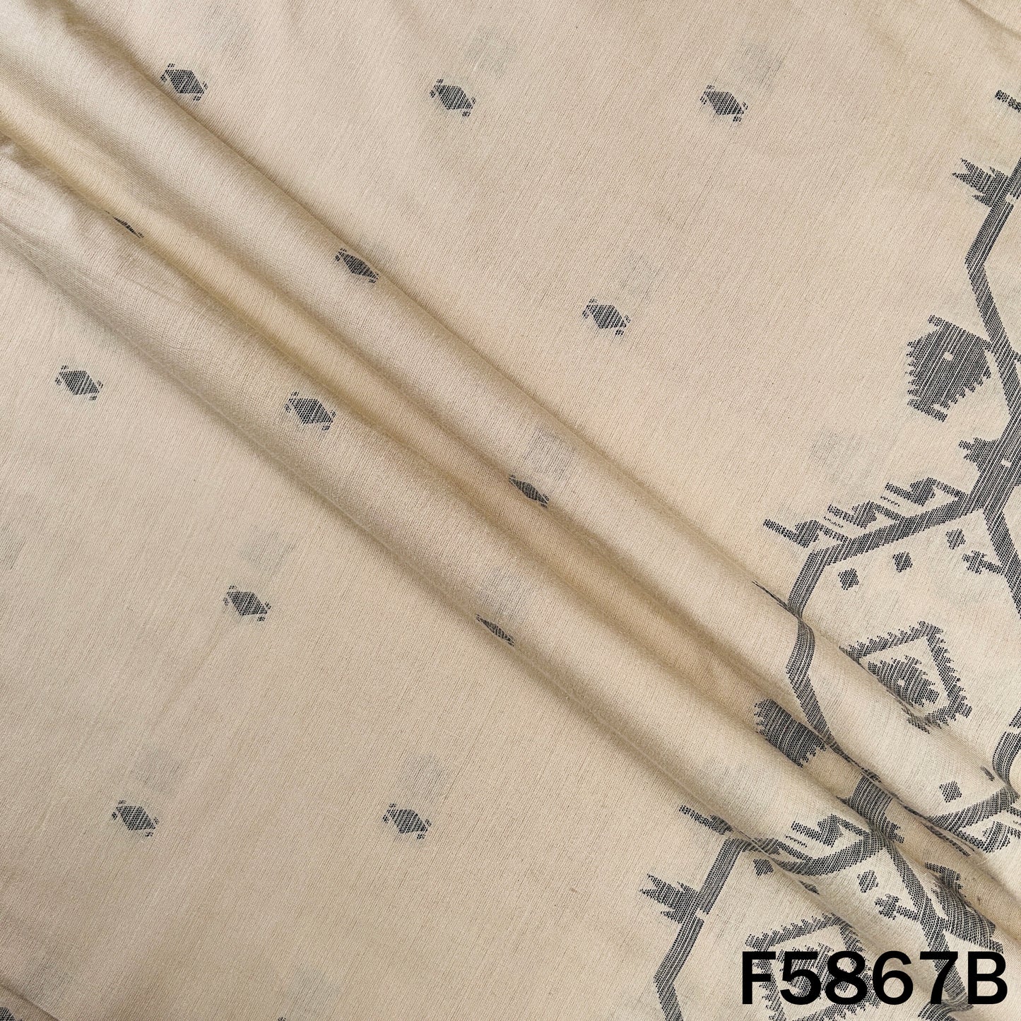Handloom Cotton Fabric - F5867