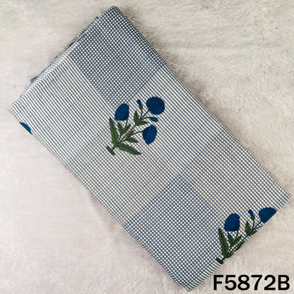 Block Print Cambric Cotton Fabric - F5872