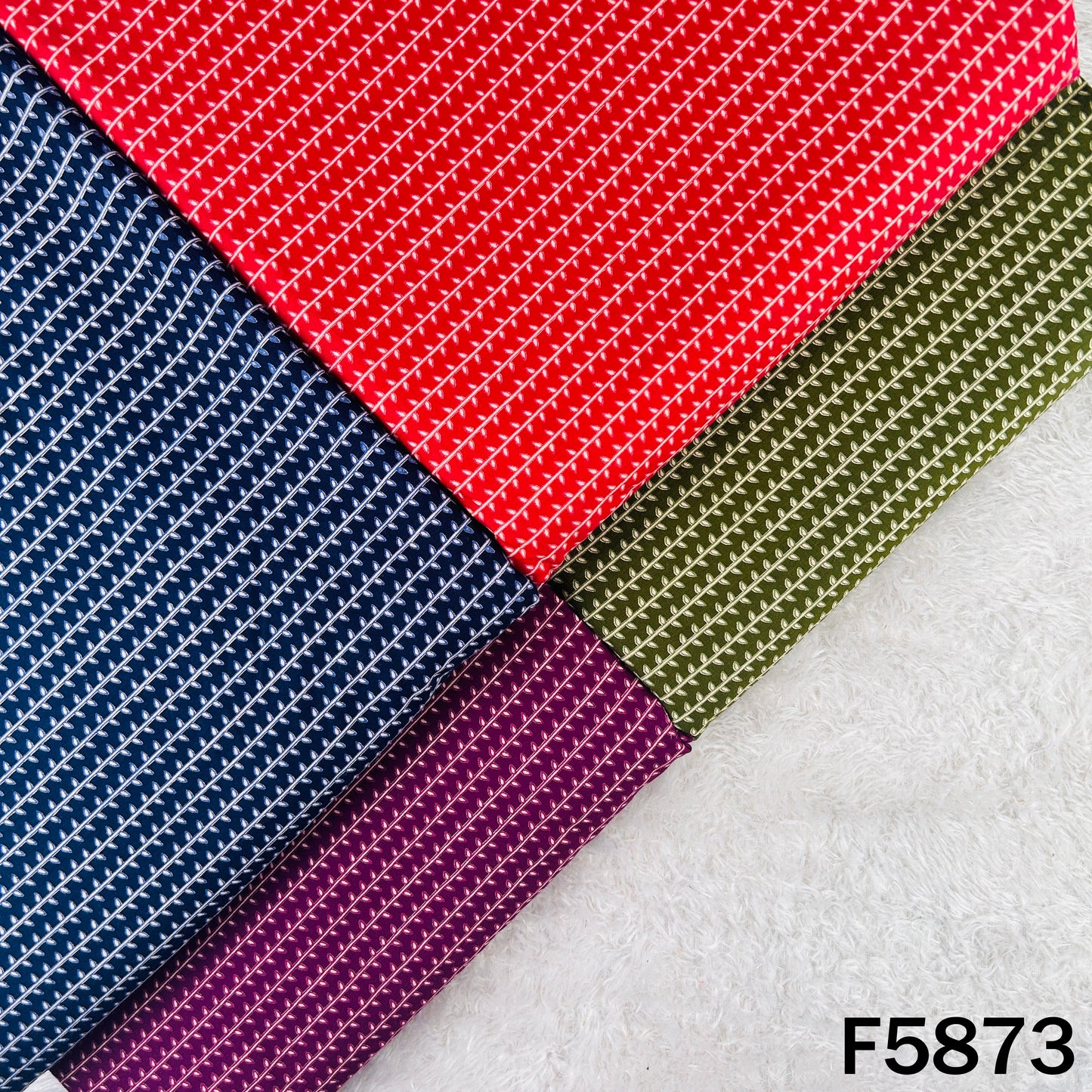 Block Print Cambric Cotton Fabric - F5873