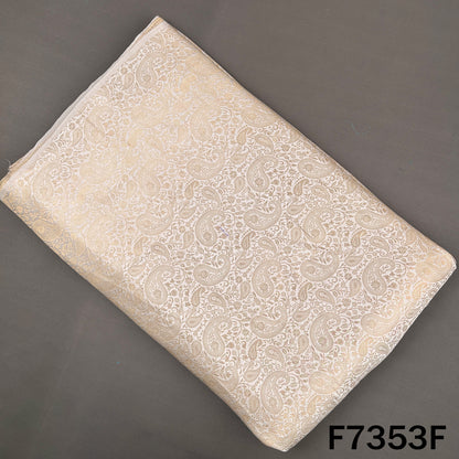 Zari Work Banarasi Silk Fabric - F7353