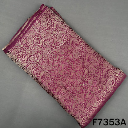 Zari Work Banarasi Silk Fabric - F7353