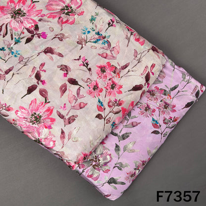 Printed Modal Satin Fabric - F7357