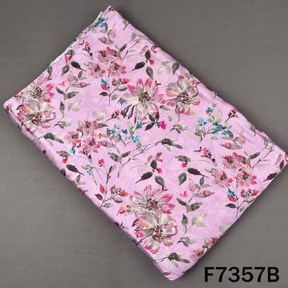 Printed Modal Satin Fabric - F7357