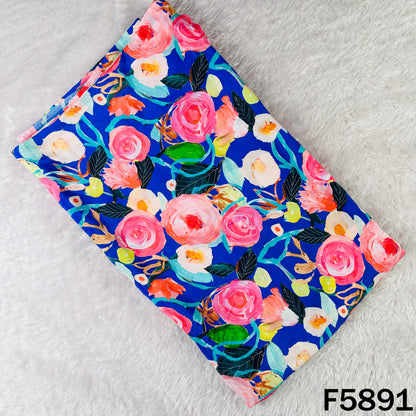 Digital Print Crepe Fabric - F5891