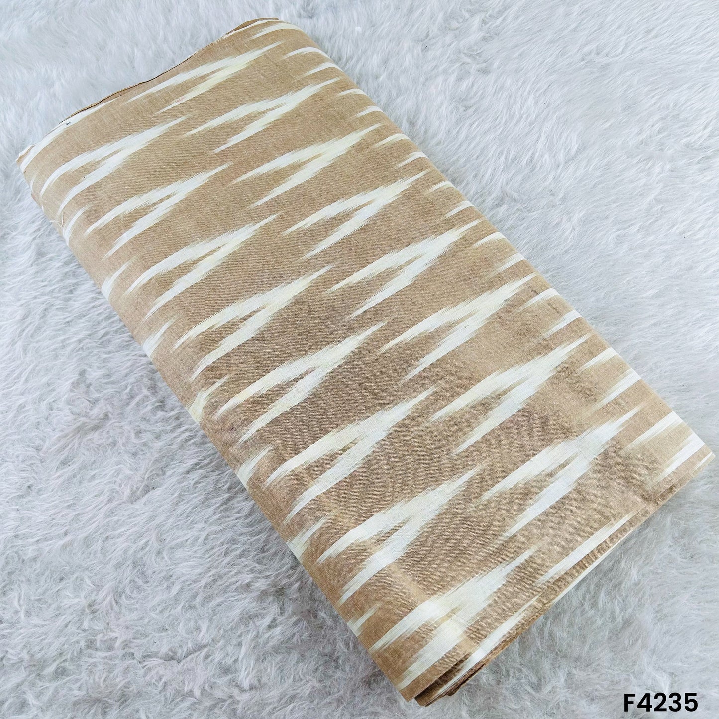 Ikkat Cotton Fabric-F4235
