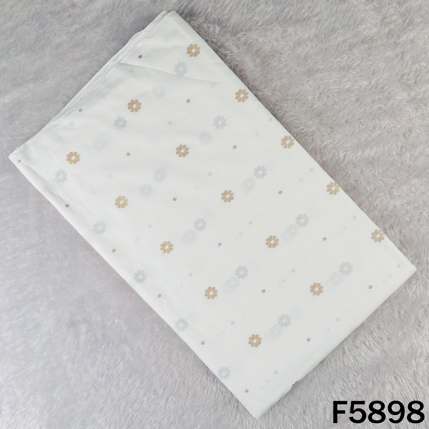 Foil Print Cotton Fabric - F5898