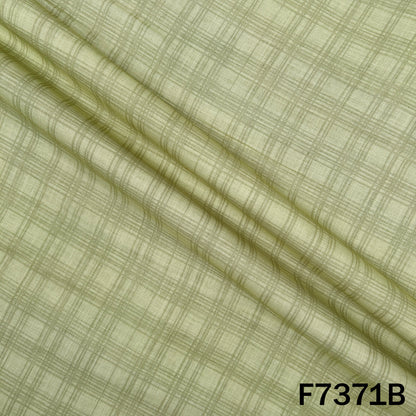 Printed Linen Cotton Fabric - F7371