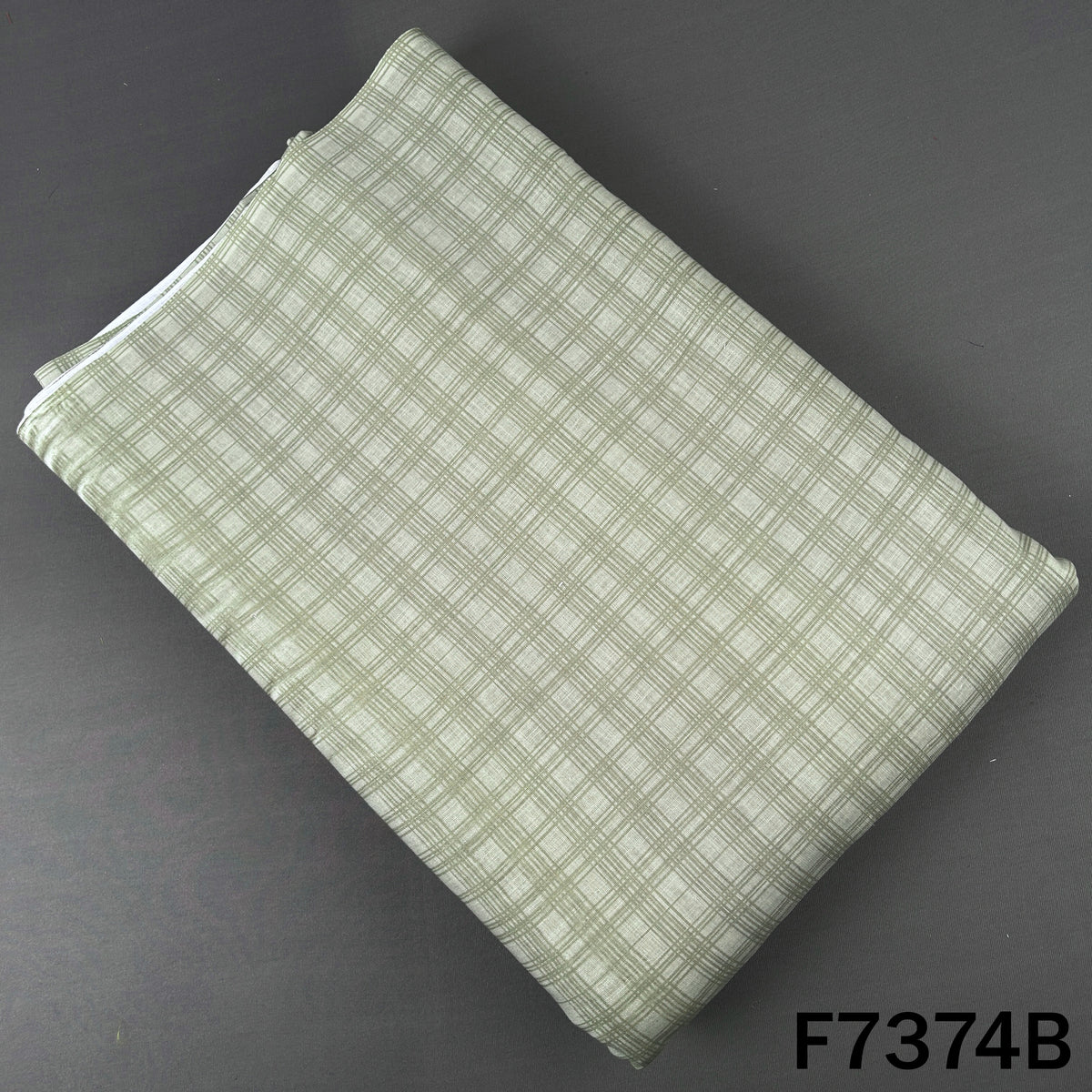 Printed Linen Cotton Fabric - F7374