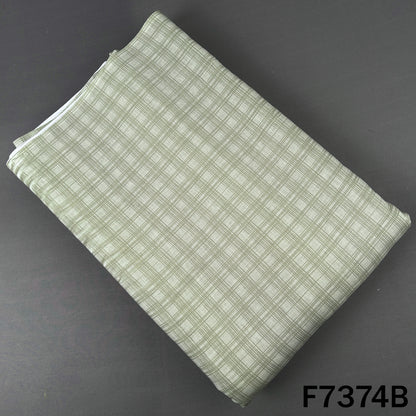 Printed Linen Cotton Fabric - F7374