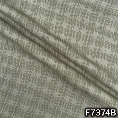 Printed Linen Cotton Fabric - F7374
