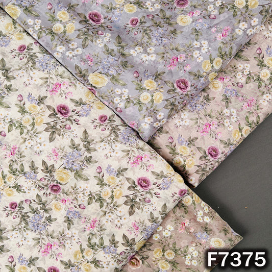 Printed Crepe Fabric - F7375