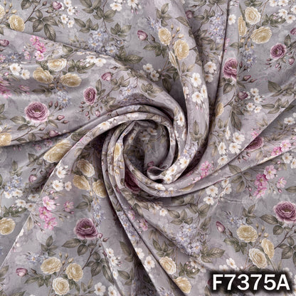 Printed Crepe Fabric - F7375