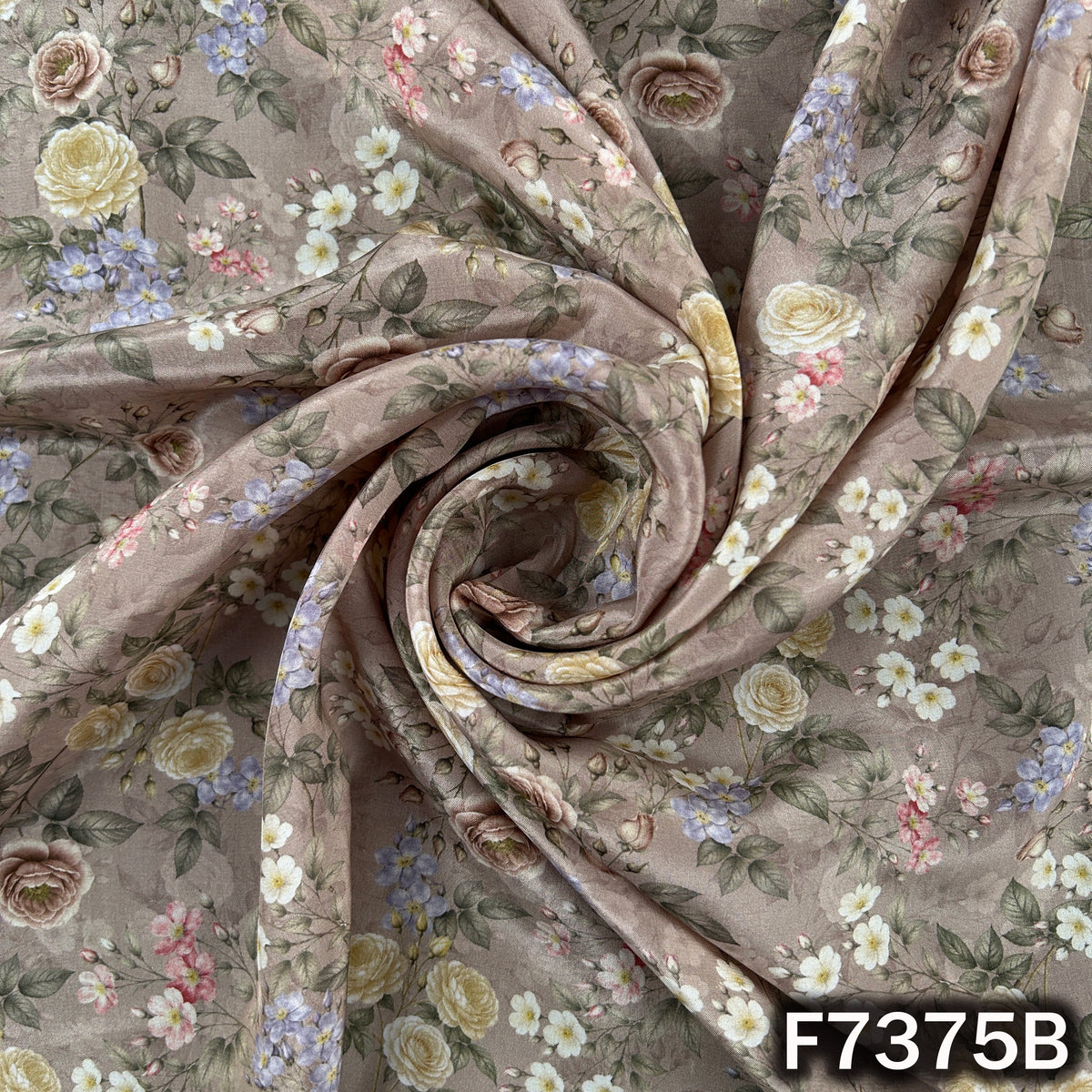 Printed Crepe Fabric - F7375