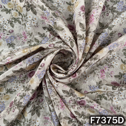 Printed Crepe Fabric - F7375