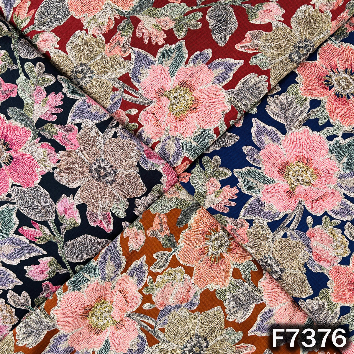 Printed Modal Cotton Fabric - F7376