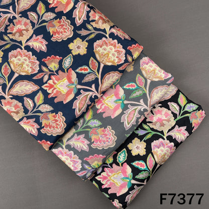 Printed Muslin Cotton Fabric - F7377