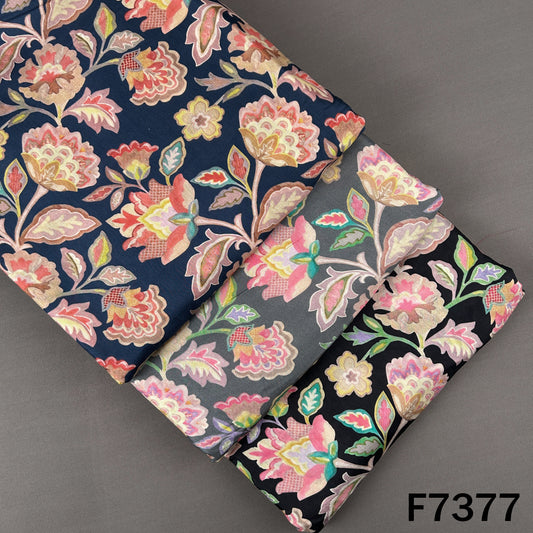 Printed Muslin Cotton Fabric - F7377