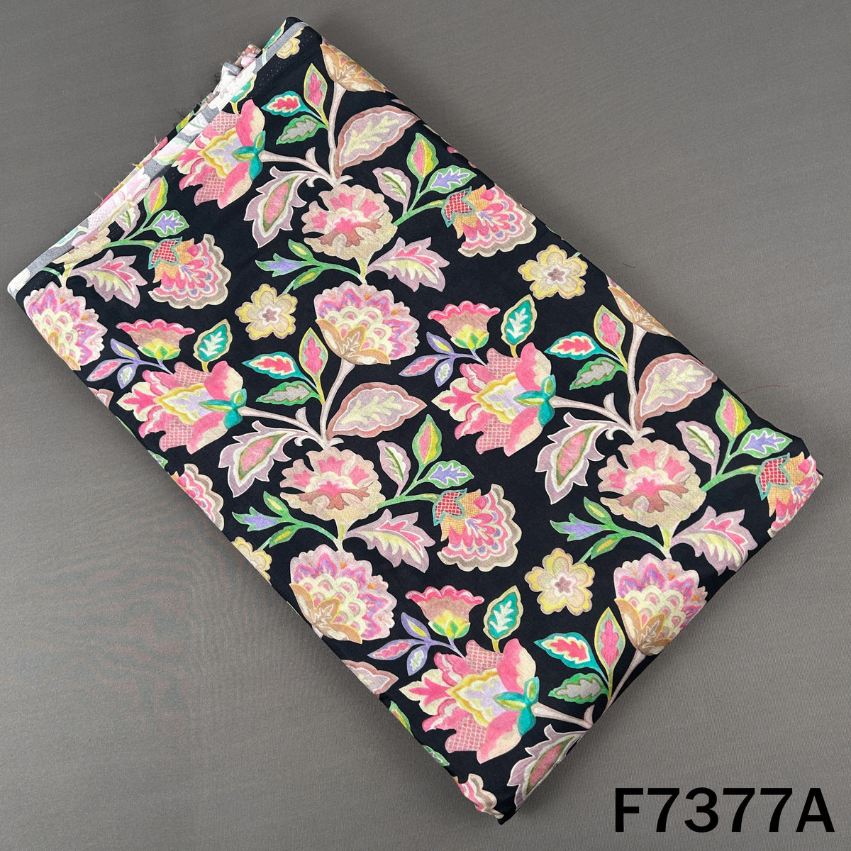 Printed Muslin Cotton Fabric - F7377