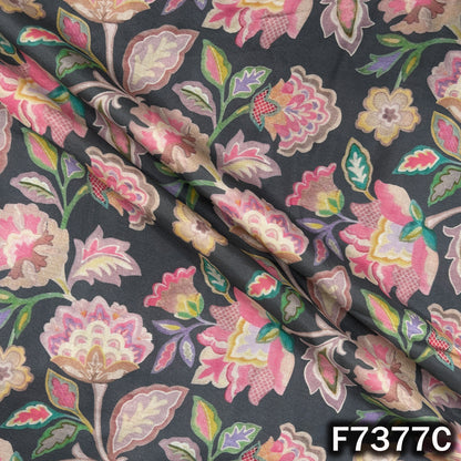 Printed Muslin Cotton Fabric - F7377