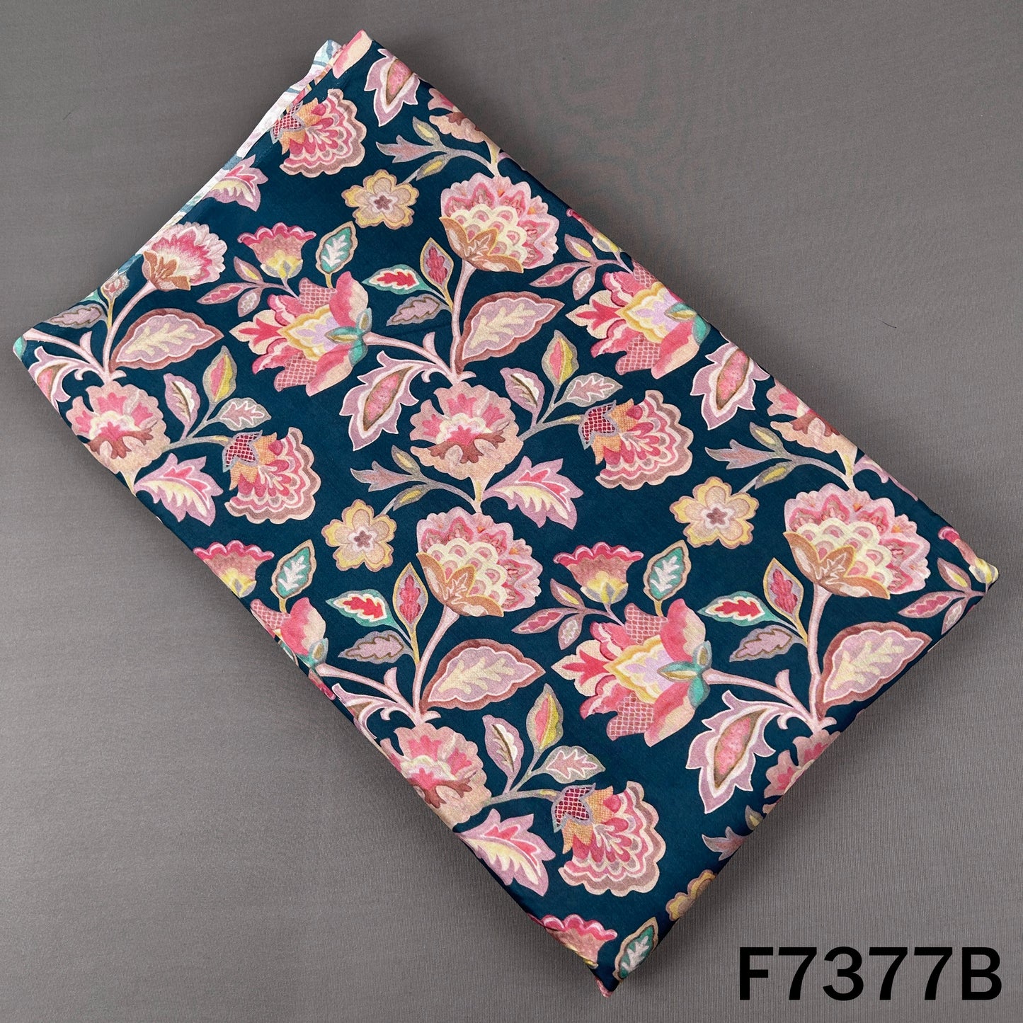 Printed Muslin Cotton Fabric - F7377