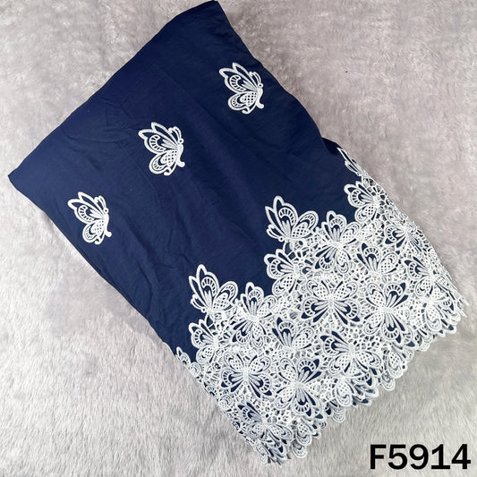 Thread Work Denim Fabric - F5914