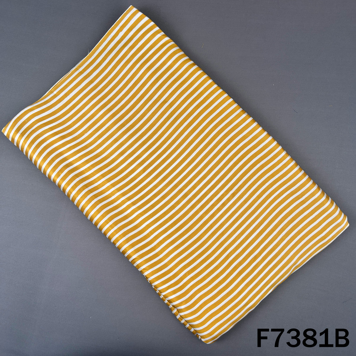 Stripes Modal Satin Fabric - F7381
