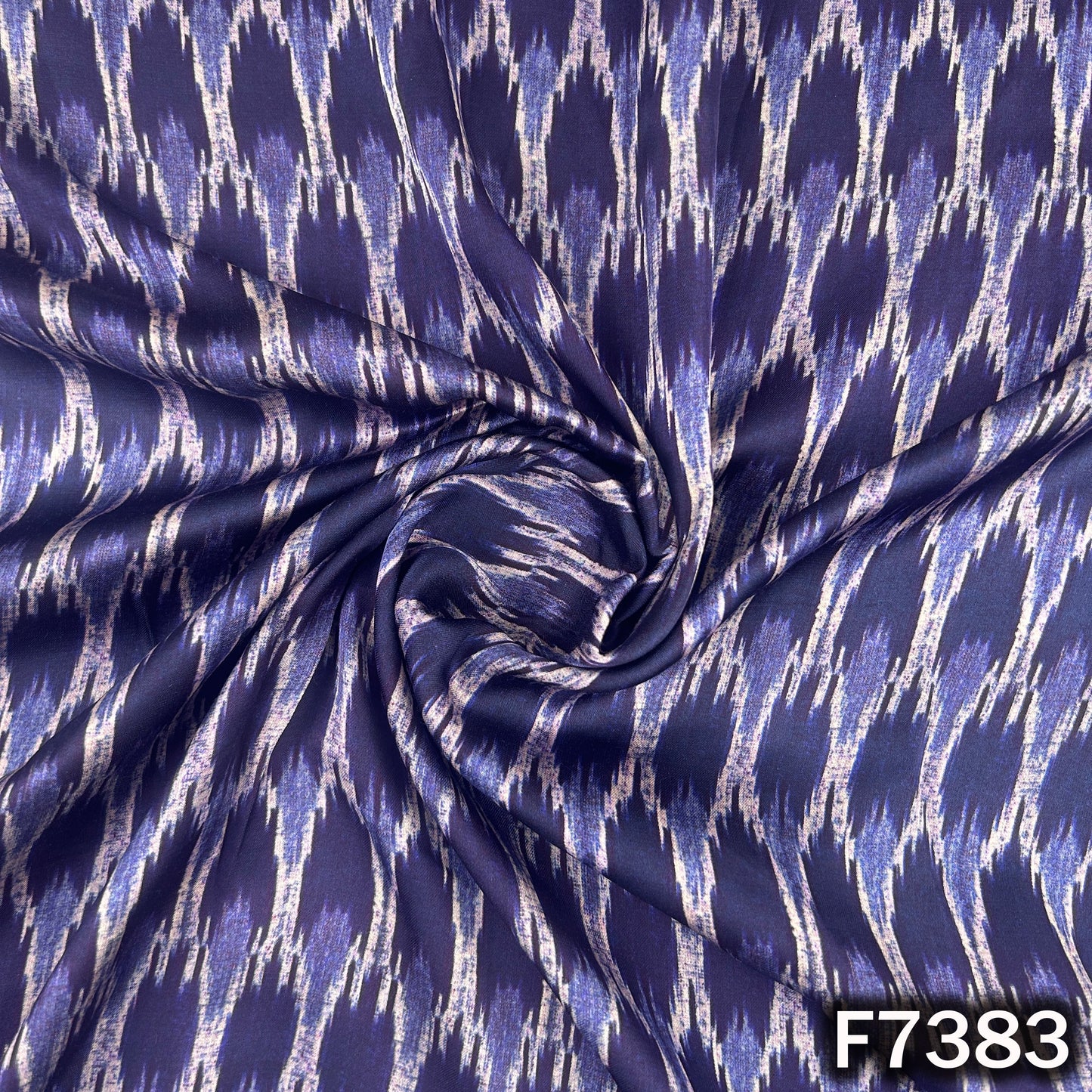 Printed Modal Satin Fabric - F7383