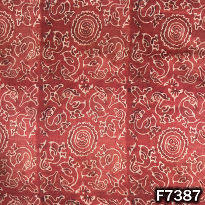 Printed Modal Satin Fabric - F7387