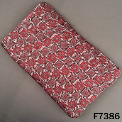 Printed Modal Satin Fabric - F7386
