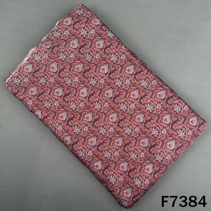 Printed Modal Satin Fabric - F7384