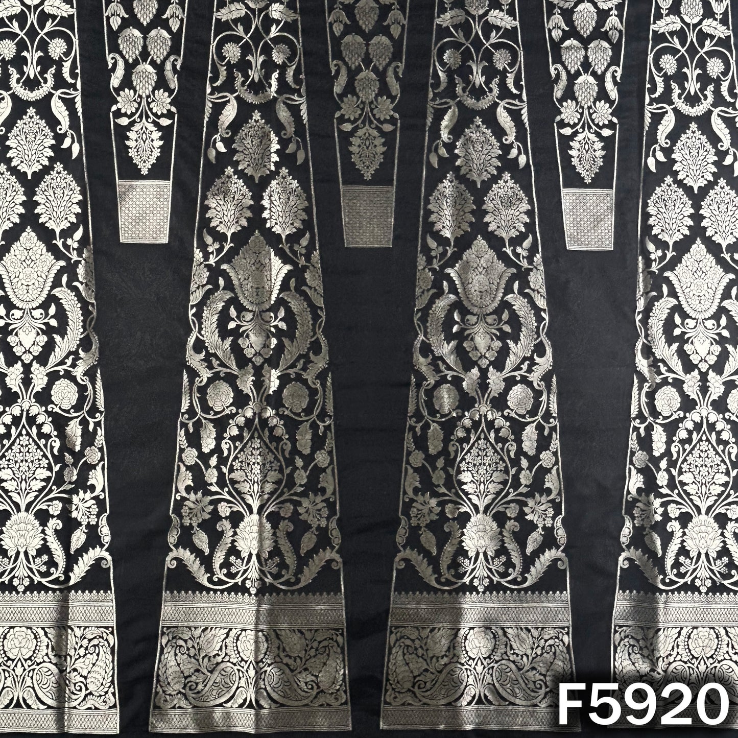 Lehenga Choli Set Pure Brocade Fabric - F5920