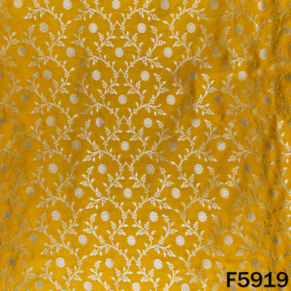 Lehenga Choli Set Pure Brocade Fabric - F5919